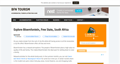 Desktop Screenshot of bloemfonteintourism.co.za